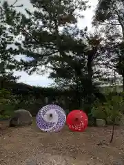 彌都加伎神社の庭園