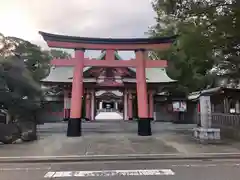 宮崎八幡宮の鳥居