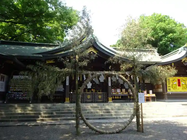 検見川神社の本殿・本堂