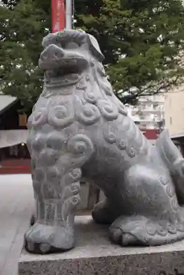 北海道神宮頓宮の狛犬