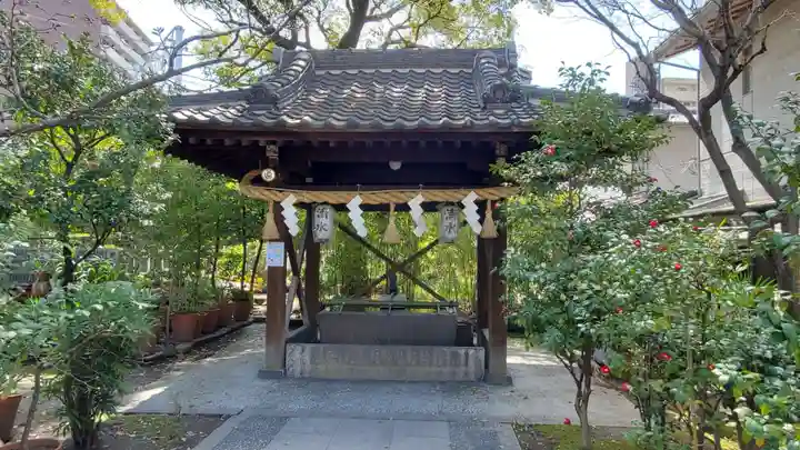 豊崎神社の手水舎