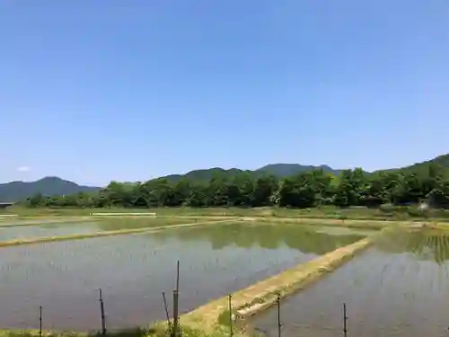 粟鹿神社の周辺