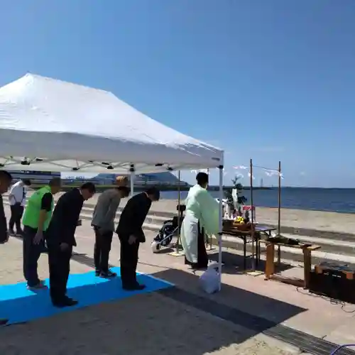 七重浜海津見神社(北海道)