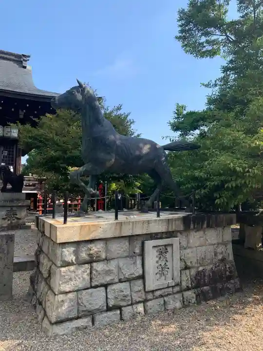 京都乃木神社の狛犬