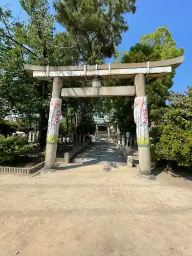 皇大神宮社の鳥居