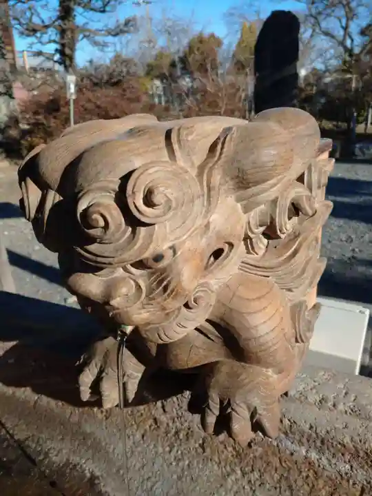 境香取神社の狛犬