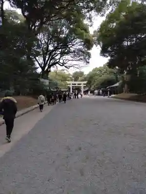 明治神宮の鳥居