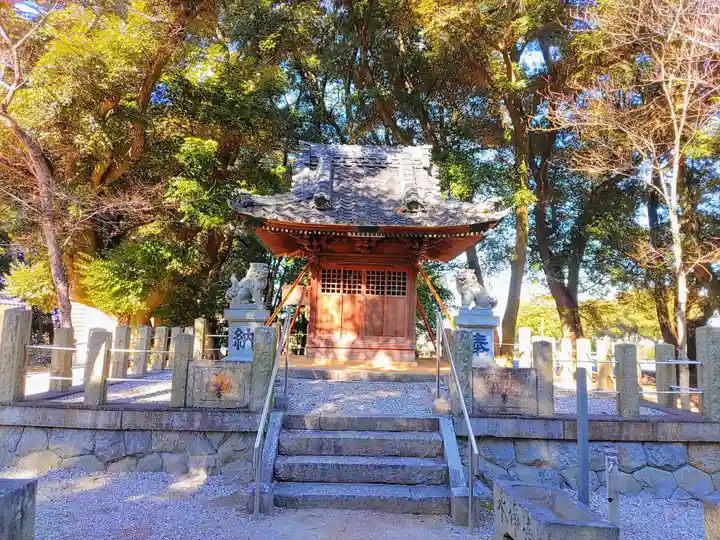 東端八劔神社の末社・摂社