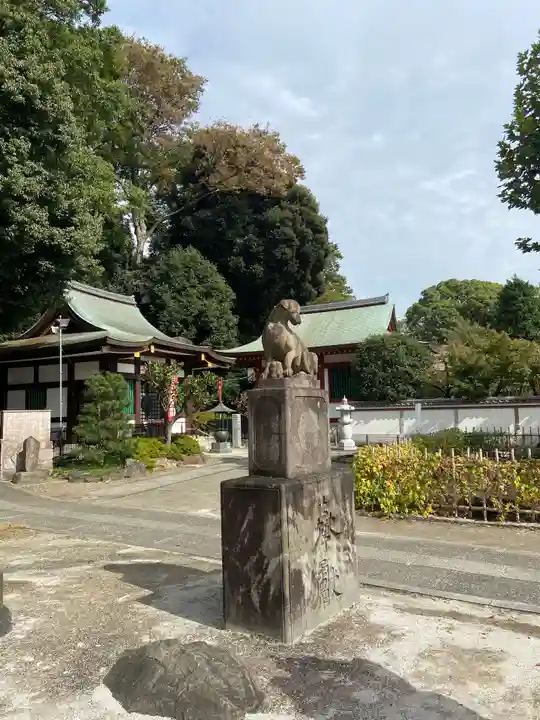 瀧泉寺(目黒不動尊)の狛犬