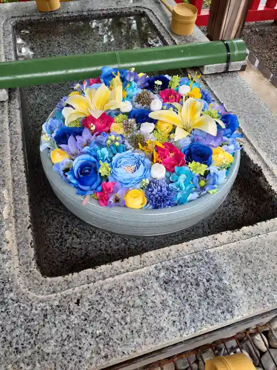 早馬神社の手水舎