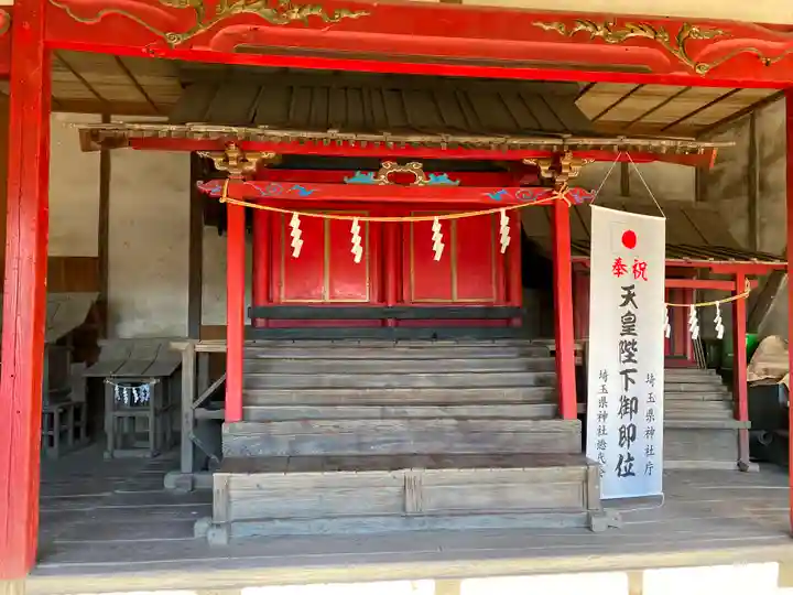 長幡部神社の本殿・本堂