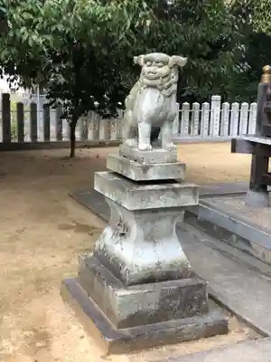 野口神社の狛犬