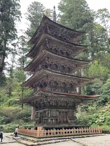 羽黒山五重塔(出羽三山神社)(山形県)