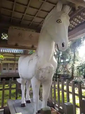 大野湊神社の狛犬