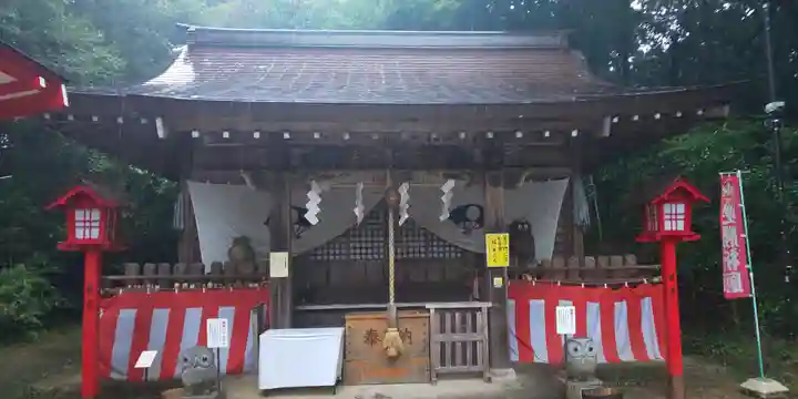 鷲子山上神社の本殿・本堂