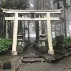 山宮浅間神社の鳥居