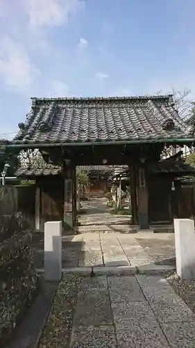 宣要寺の山門・神門