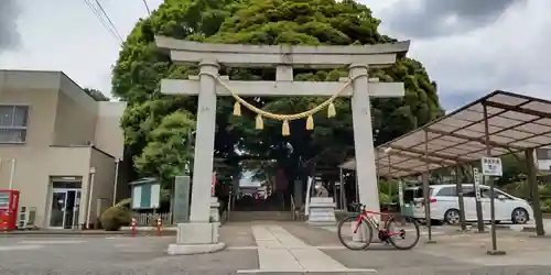 金ヶ作熊野神社の鳥居