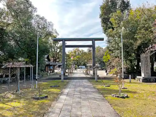 滋賀県護国神社の鳥居