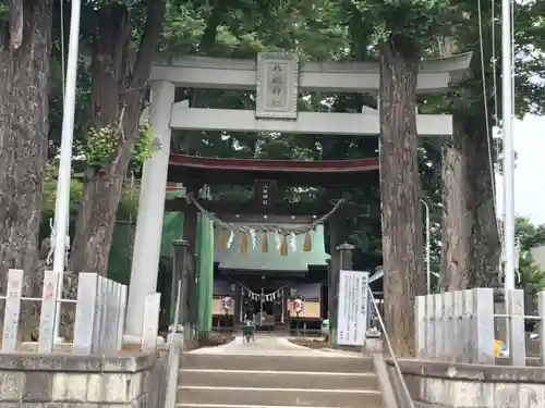 守谷総鎮守 八坂神社の鳥居