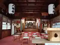 山口八幡社の本殿・本堂