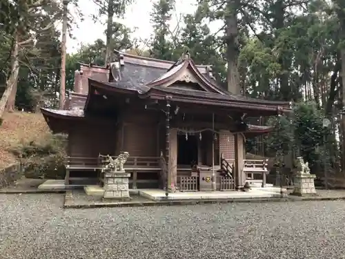 須山浅間神社の本殿