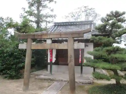 神応寺の鳥居