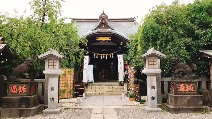 牛天神北野神社の本殿・本堂