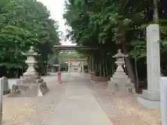 諏訪神社の鳥居