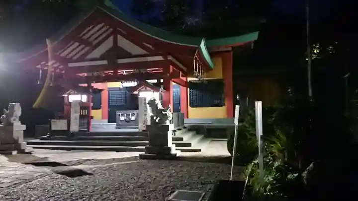 新橋浅間神社の本殿・本堂