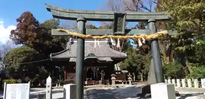 佐野赤城神社の鳥居