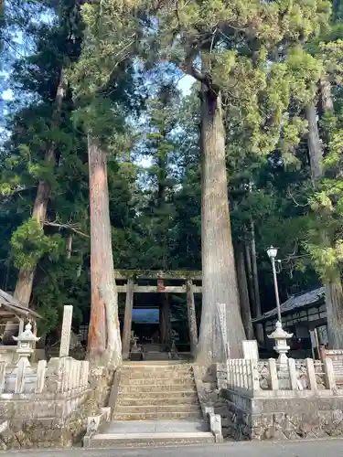 室生龍穴神社の鳥居