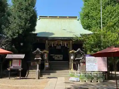 上目黒氷川神社の本殿・本堂