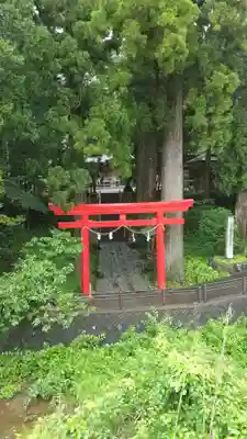 須山浅間神社の鳥居