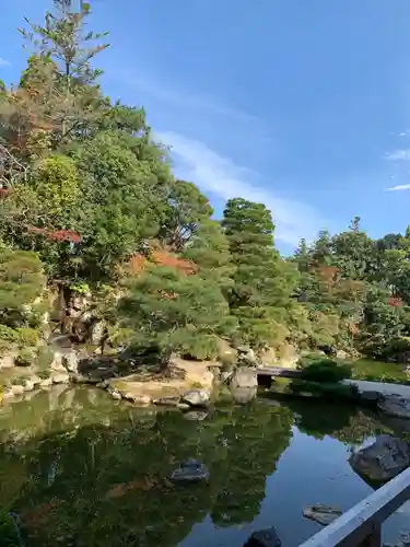 仁和寺の庭園