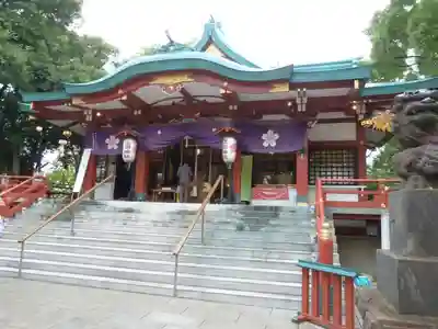 多摩川浅間神社の本殿・本堂