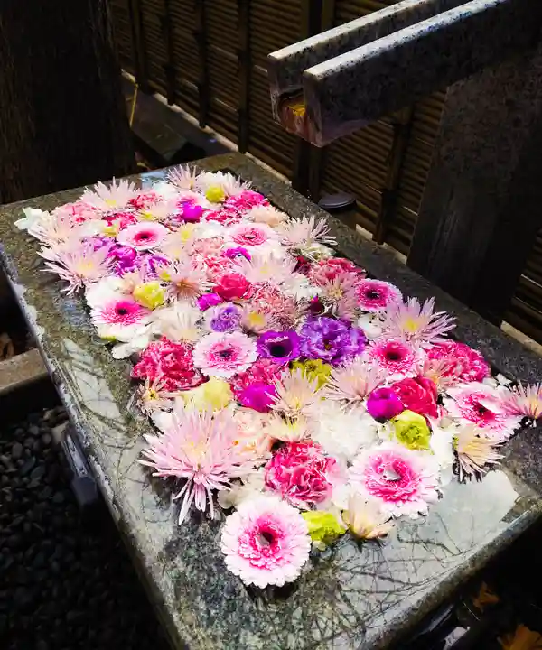 永代寺の手水舎