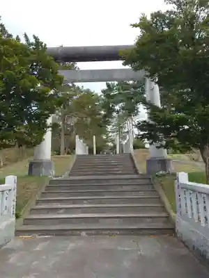早来神社の鳥居