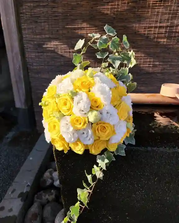上尾御嶽神社の手水舎