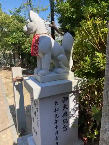 旭山神社の狛犬