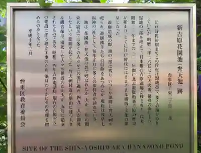 吉原弁財天本宮（吉原神社奥宮）の歴史