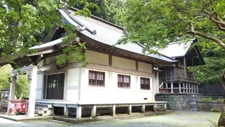 村山浅間神社の本殿・本堂