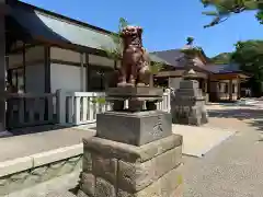 大洗磯前神社の狛犬