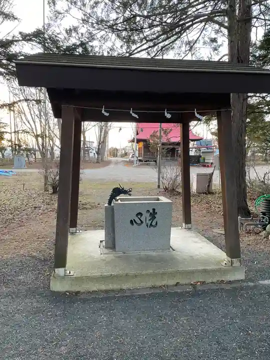 相内神社の手水舎