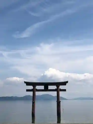 白鬚神社の鳥居