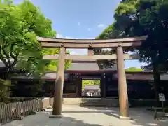 明治神宮の鳥居