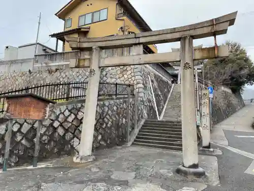 熊野神社の鳥居