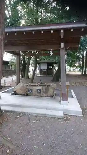 子守神社の手水