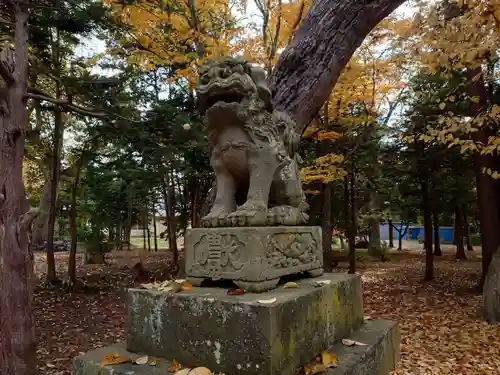 栗沢神社の狛犬