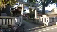 蓮沼氷川神社の鳥居